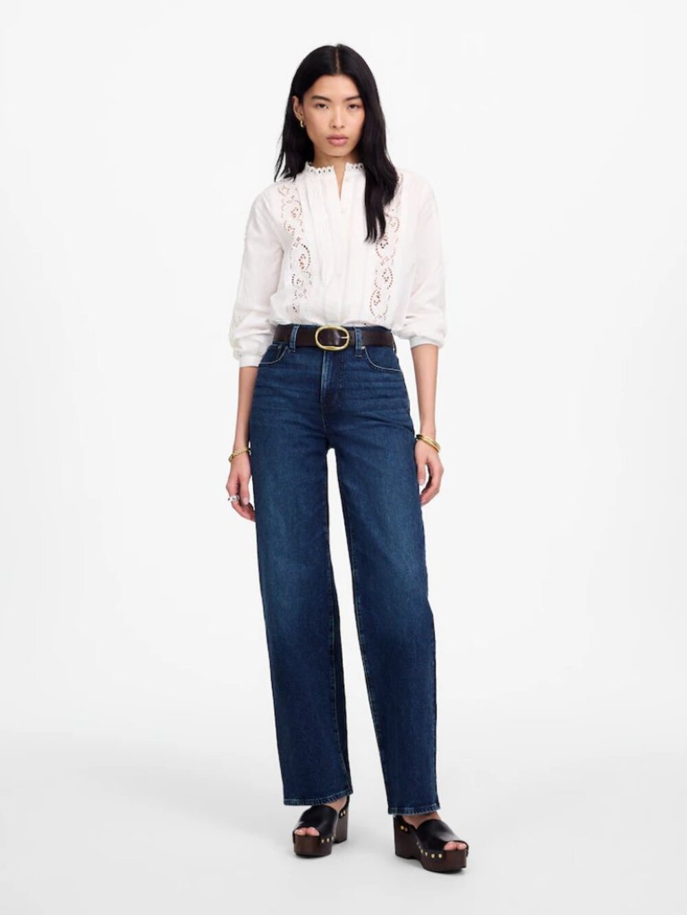 Madewell Perfect Vintage Wide-Leg Jean | Size 33 Petite - Picture 14 of 14